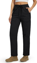 Skiennix Women's Hiking Pants - Quick Dry Lightweight Cargo Joggers with Zipper Pockets | Water Resistant