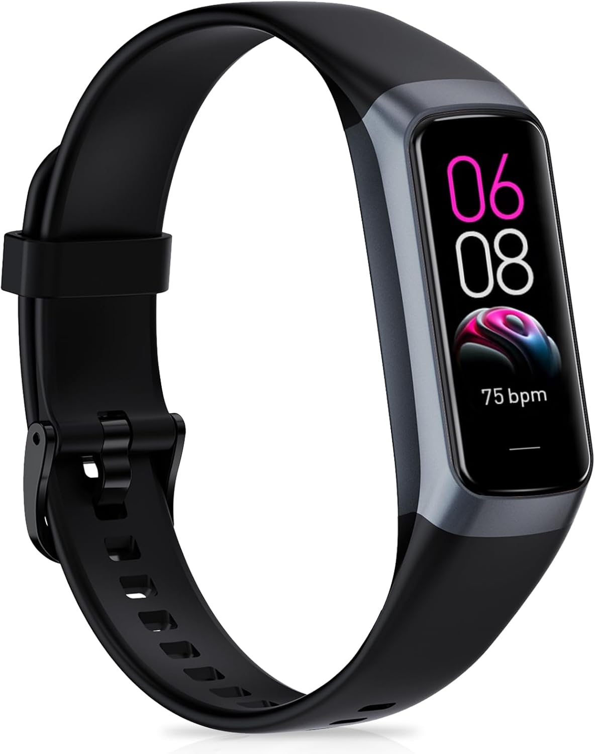 Skiennix Fitness Tracker - 24/7 Heart Rate, Blood Pressure & Sleep Monitoring | 1.1" AMOLED Screen, Waterproof