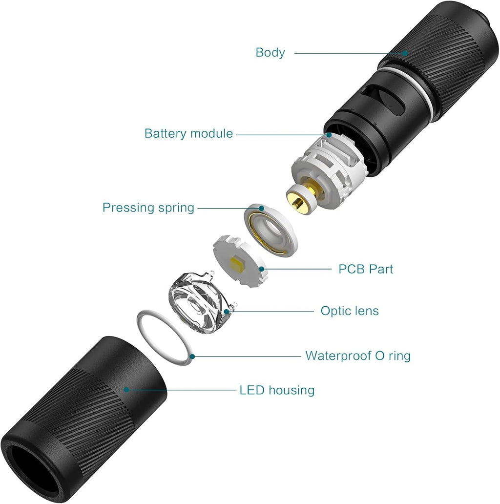 OLIGHT I1R 2 Pro Eos Keychain Flashlight - 180 Lumens Rechargeable Mini Light (Silver-Flow)