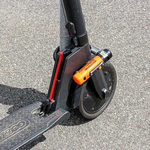 Kryptonite Mini-5 Bike U-Lock with 13mm Steel Shackle & FlexFrame Mount - Heavy Duty Security