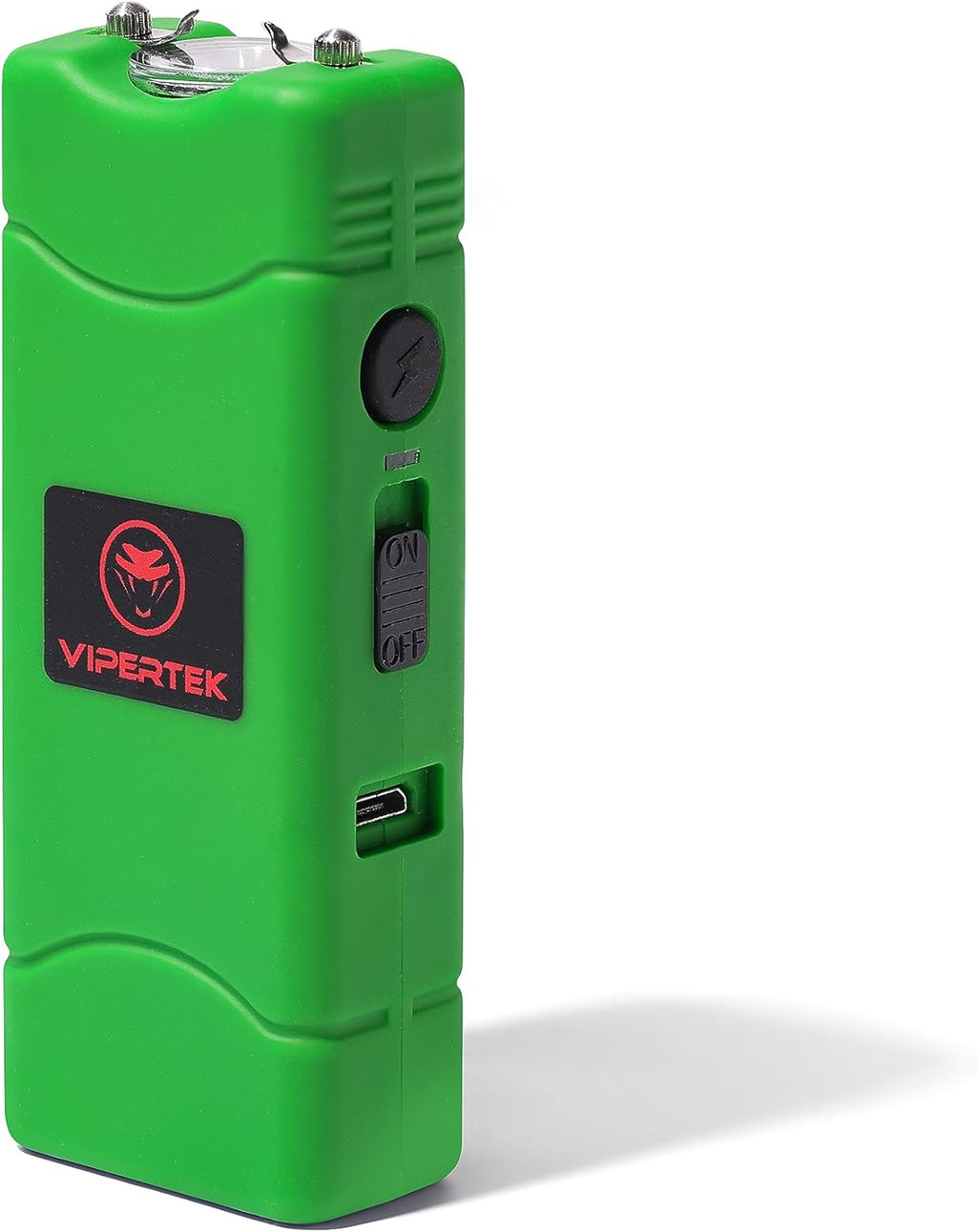 VIPERTEK VTS-881 Rechargeable Micro Stun Gun - Self Defense Tool with LED Flashlight