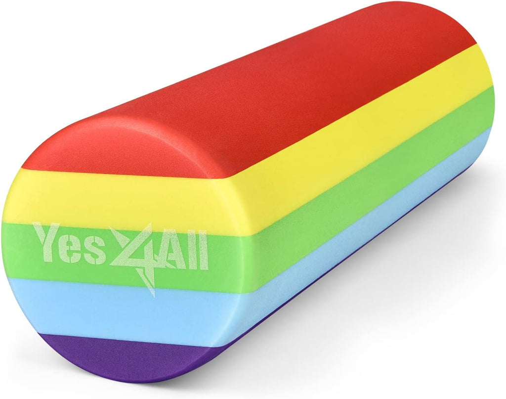 Yes4All EVA Foam Roller - Firm Yoga & Pilates Massage Tool | Available in 12, 18, 24, 36 Inch Sizes