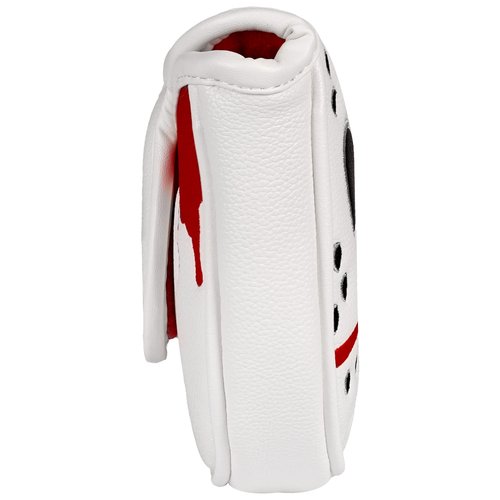 Golf Club Head Covers Mallet Putter Cover Hockey Goalie Mask Strong Magnetic Headcovers for Taylormade Spider Callaway Odyssey Putters Heel-Shaft Putter