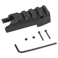 Zzhununt 4 Slots Sig P365XL Picatinny Application Rail Adapter fits Sig P365XL/ Wilson Combat P365 XL Black