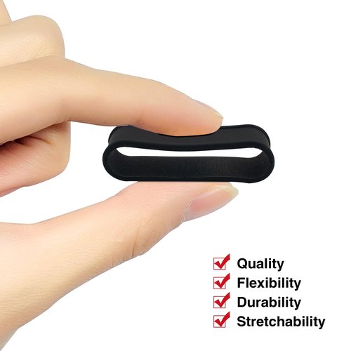Amviner 4PCS Pickleball Racquet Grip Bands, Black, Tennis Racquet Secures Overgrip