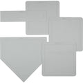 Rawlings | Throw Down Complete Base Set | Includes 3 Bases, Home Plate & Pitcher’s Rubber | Portable Practice Kit