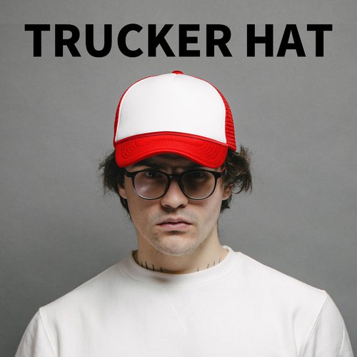 TZYZZQH 10 Blank Trucker Hats Bulk with Decorative Ropes,Men and Women Hat Bulk Heat Transfer Graffiti Hats