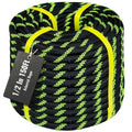 Heavy Duty 1/2 Inch Arborist Rope Black 150FT - Tree Rigging & Climbing