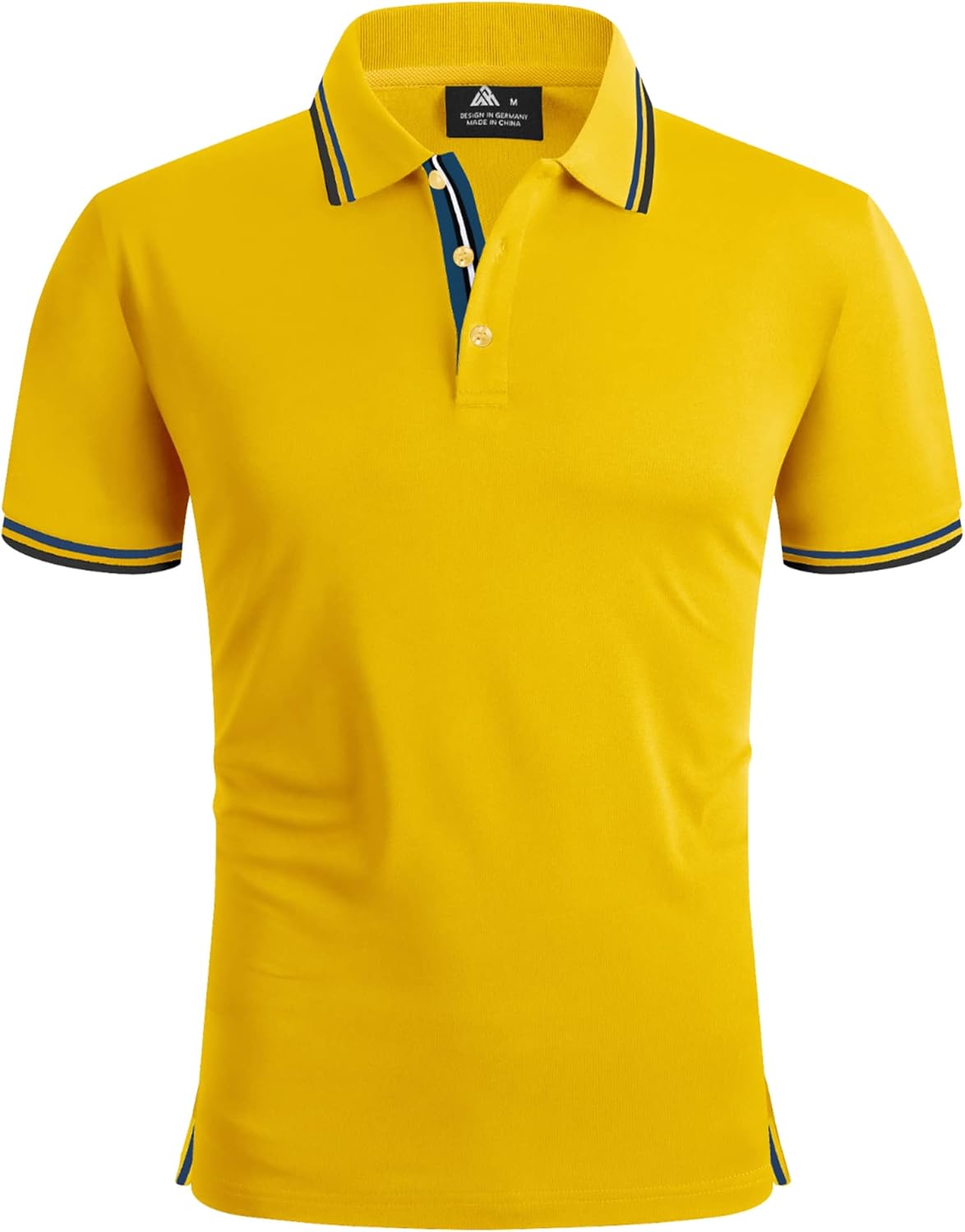SECOOD Men's Polo Shirt - Moisture-Wicking Short Sleeve for Summer Tennis & Golf | Casual Style
