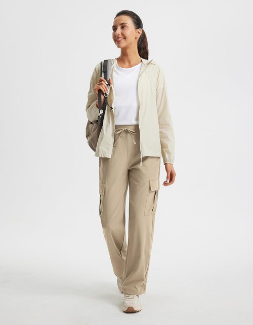 Libin Women's Hiking Pants - Lightweight Quick-Dry Cargo Design | Available in Petite, Regular & Tall Sizes