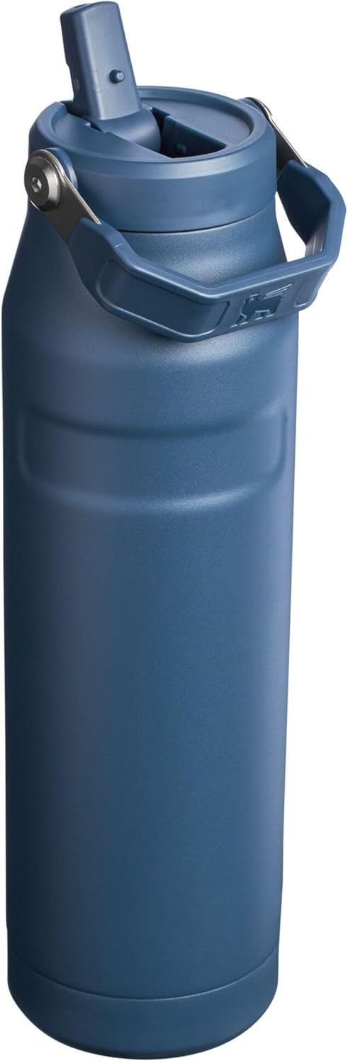 Stanley IceFlow 2.0 Water Bottle - 36 OZ Insulated Stainless Steel | Lightweight, Leak-Resistant & BPA-Free | Navy