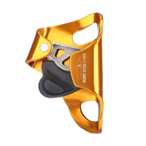 WILDKEN Climbing Hand Chest Ascender Outdoor Mountaineering Tree Arborist Climbing Rappelling Equip Hand Ascender for 8-12MM Rope Left Right Hand Ascender
