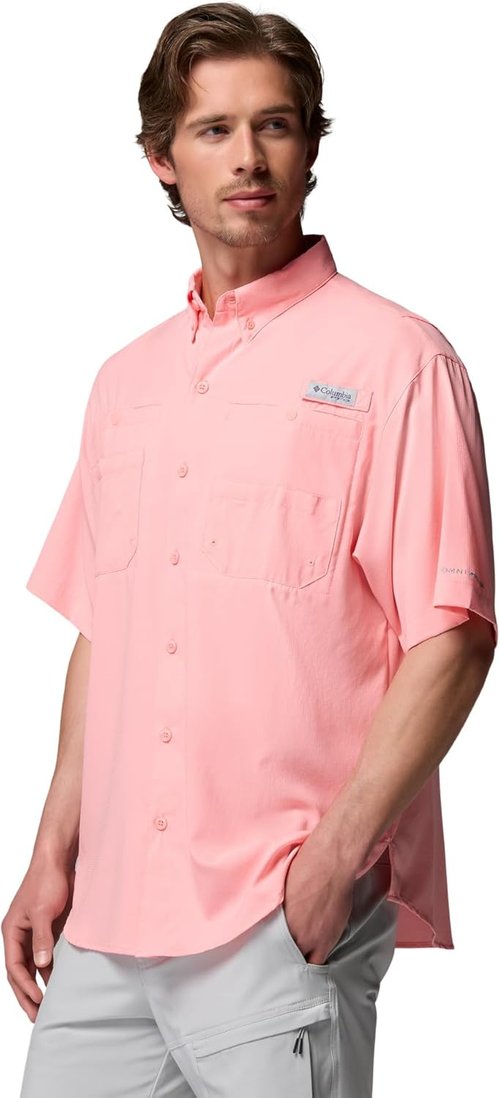 Columbia PFG Tamiami II Short Sleeve Shirt - Lightweight, Quick-Dry Fabric | Perfect for Fishing