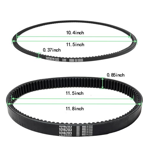 Club Car Belt Golf cart Club Car DS & Precedent Clutch Drive Belt and Starter Generator Belt Kit, for Club Car DS 1997-up, Club Car Precedent 2004-up, Replace OEM # 101916701, 1016203