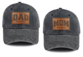 Gifts for New Parents, Mom and Dad Est 2026 Baseball Cap, Baby Announcement Party Decorations Hat, Christmas Birthday Gifts for Expecting Moms Papa Mama Black