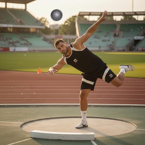 Competition Shot Put, 12 lbs