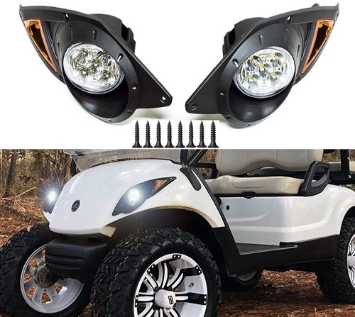 Golf Cart Light Compatible Yamaha G29 LED Headlight | Yamaha Driver G29 light replacement for 2007&UP golf cart headlights only