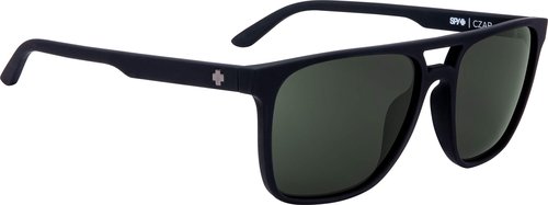 Spy Optic Czar Soft Matte Black/Happy Gray Green One Size