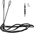 Deerseeker Archery Bow String Replacement - Dacron Bowstring with Finger Protector & 2 Nock Points | 12-16 Strands for Recurve & Longbow (48-70 Inches)