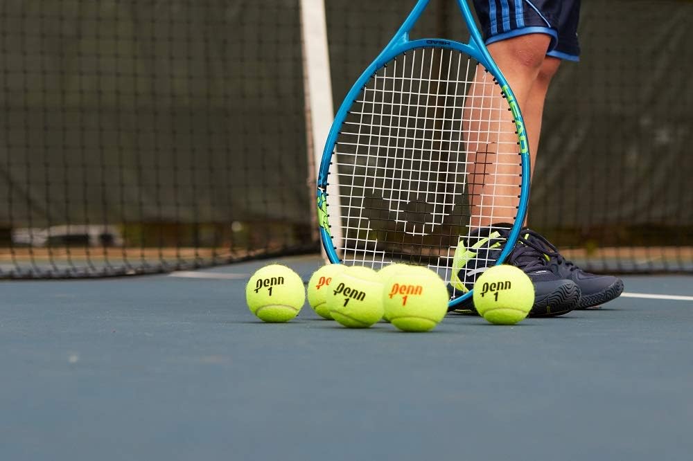 Penn Championship Tennis Balls - Extra Duty Felt Pressurized 3-Count Pack | Ideal for All Court Surfaces