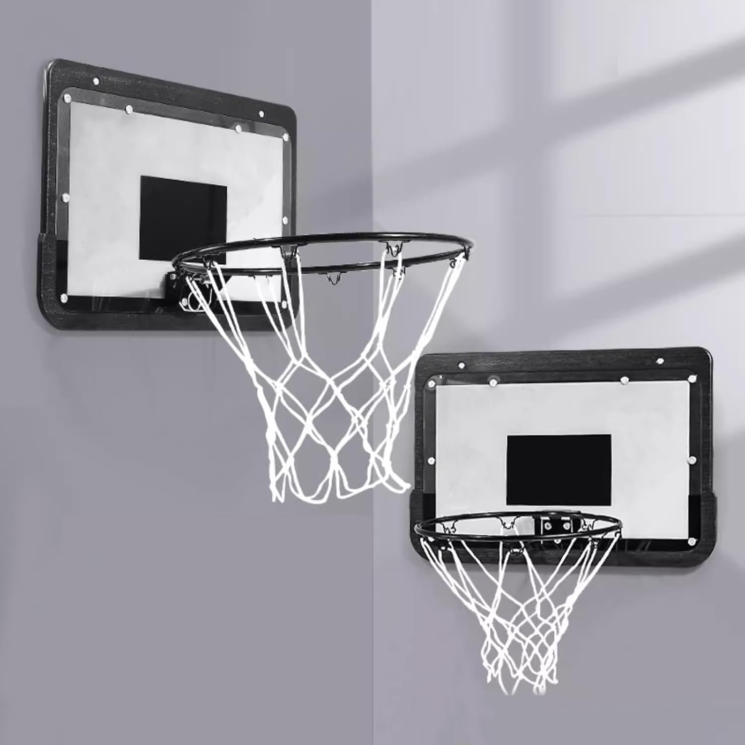 Skiennix Mini Basketball Nets - 8 Pcs Replacement for 8"-10.25" Rims | Durable Nylon Construction