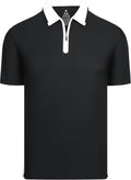 Alex Vando Men's Golf Shirt - Quick Dry Stretch Performance Polo | Short Sleeve Design