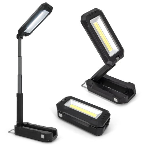 MOPGLR Work Light, Portable LED Work Lights, 7000mAh Rechargeable Camping Lights,1200 Lumens Magnetic Work Light for Job Site,Emergency and Camping (Black)