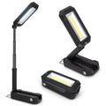 MOPGLR Work Light, Portable LED Work Lights, 7000mAh Rechargeable Camping Lights,1200 Lumens Magnetic Work Light for Job Site,Emergency and Camping (Black)
