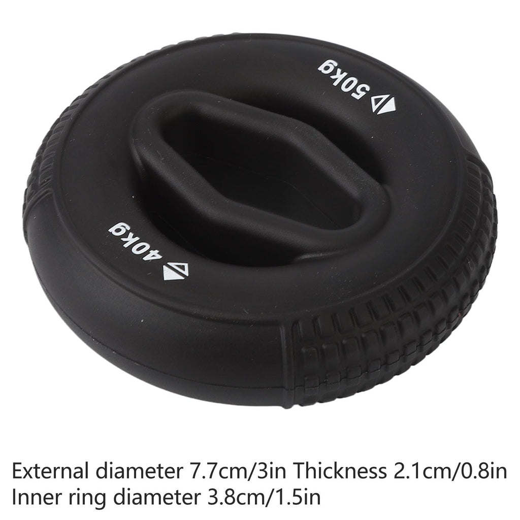 Sonew Hand Grip Strengthener, 40 to 50KG Silicone Grip Trainer Anti Slip Strength Training Ring for Finger and Forearm Exercise Grip Trainer for Rock Climbing