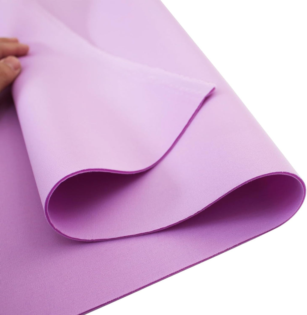Skiennix Scuba Knit Fabric - Versatile Neoprene Polyester Spandex for Skirts & Jackets | 63'' Wide (Violet)