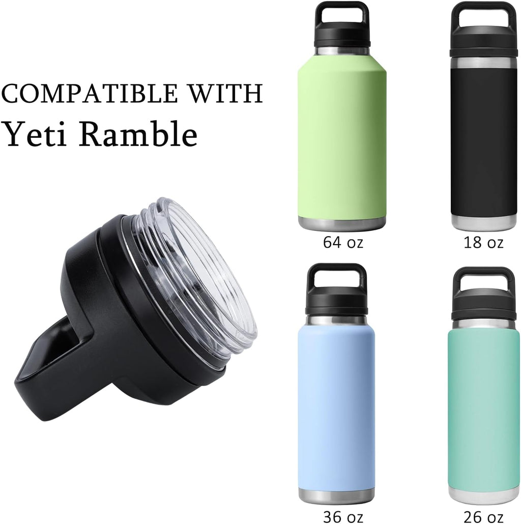 YETI Chug Replacement Lid Cap - Leak-Proof & BPA-Free for 18oz, 26oz, 36oz, 46oz, 64oz Bottles