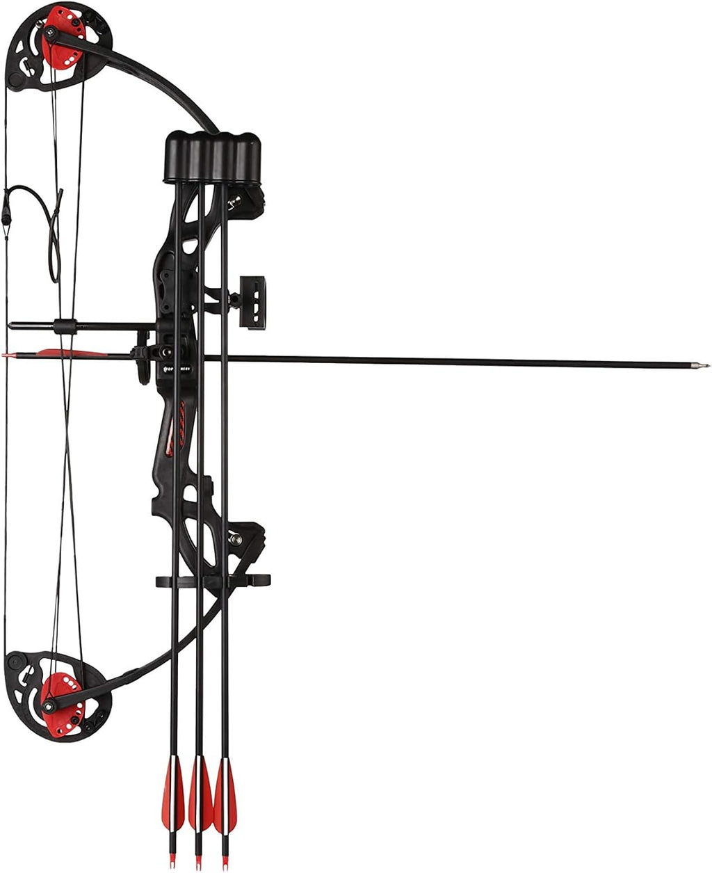 Skiennix Compound Bow - Youth & Beginner Archery | Right-Handed, 19”-28” Draw Length, 15-29 Lbs Draw Weight, 260 FPS