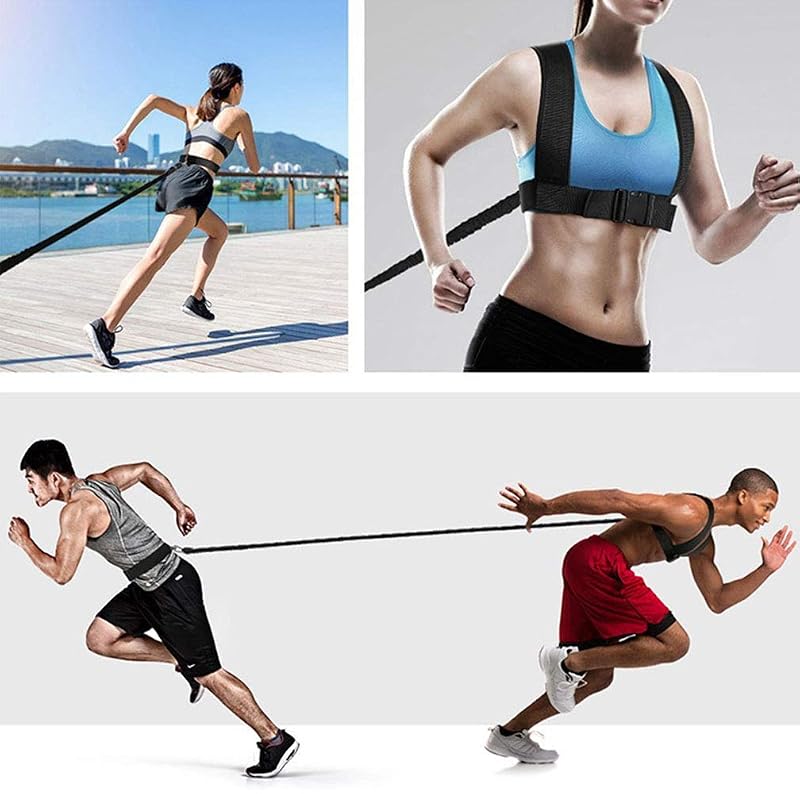 6.6FT Resistance Training Rope Kit – Explosive Power, Speed & Strength