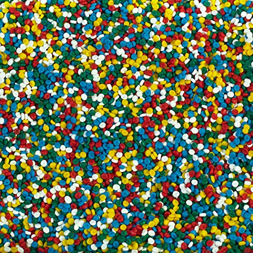 Children's Factory Kidfetti Water Table Filler Rainbow 10 lb Bag - Sensory Play