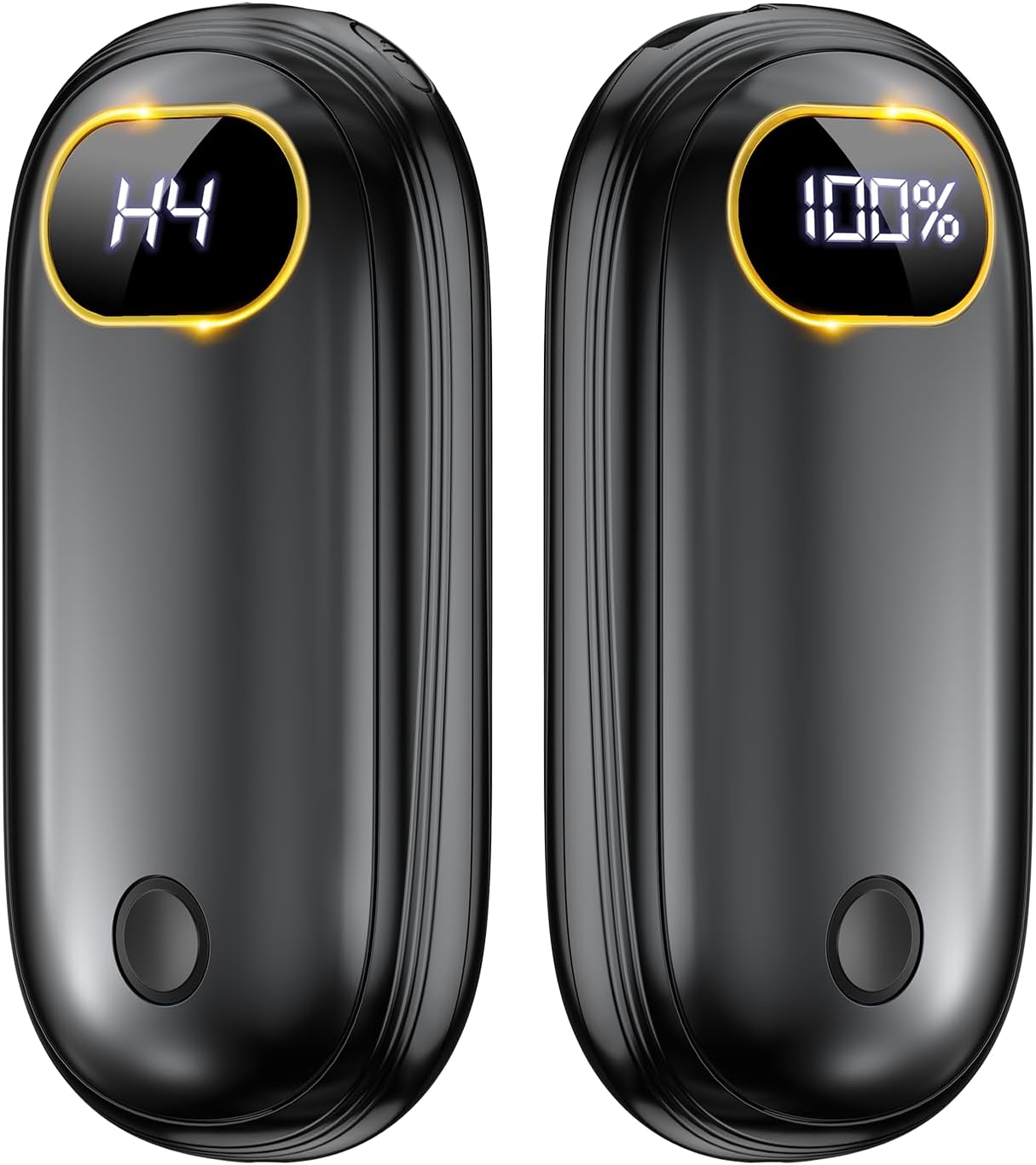 Skiennix Hand Warmers Rechargeable - Dual-Sided Heating for 15 Hours | LED Display & Flashlight, Perfect for Hunting & Gifts