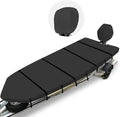 1200D Jon Boat Cover - Waterproof & UV-Resistant Marine Grade Canvas for 16ft Jon Boats | Black