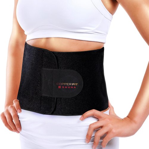 Copper Fit Infrared Sauna Belt | Waist Trainer for Men & Women - Boosts Sweat & Adjustable Compression