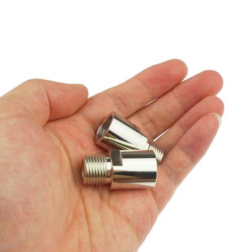 Kasteco 4 Pairs Bike Pedal Extenders, Fit 9/16 inch Spindle Pedals Bike, Extend by 20mm/0.79inch