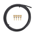 Chazcool Bike Hydraulic Disc Brake Hose Tube, Disc Brake Oil Tube, Bicycle Brake Hose with Olive Connector Inserts Set Accessory, 3 Meters