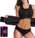 Skiennix Waist Trainer for Women - Effective Lower Belly Fat Reduction | Comfortable Sweat Band