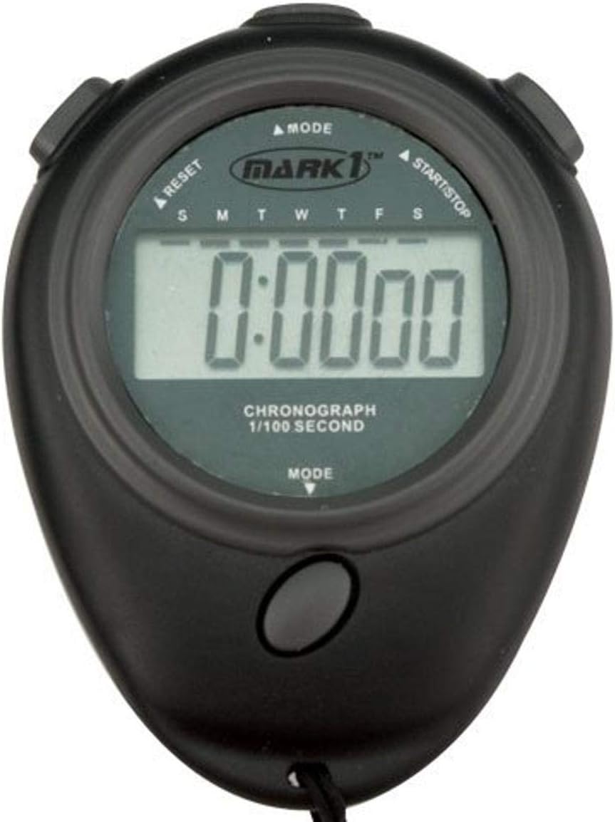 Skiennix Economy Stopwatch - Reliable Timing Device | Sleek Black Design