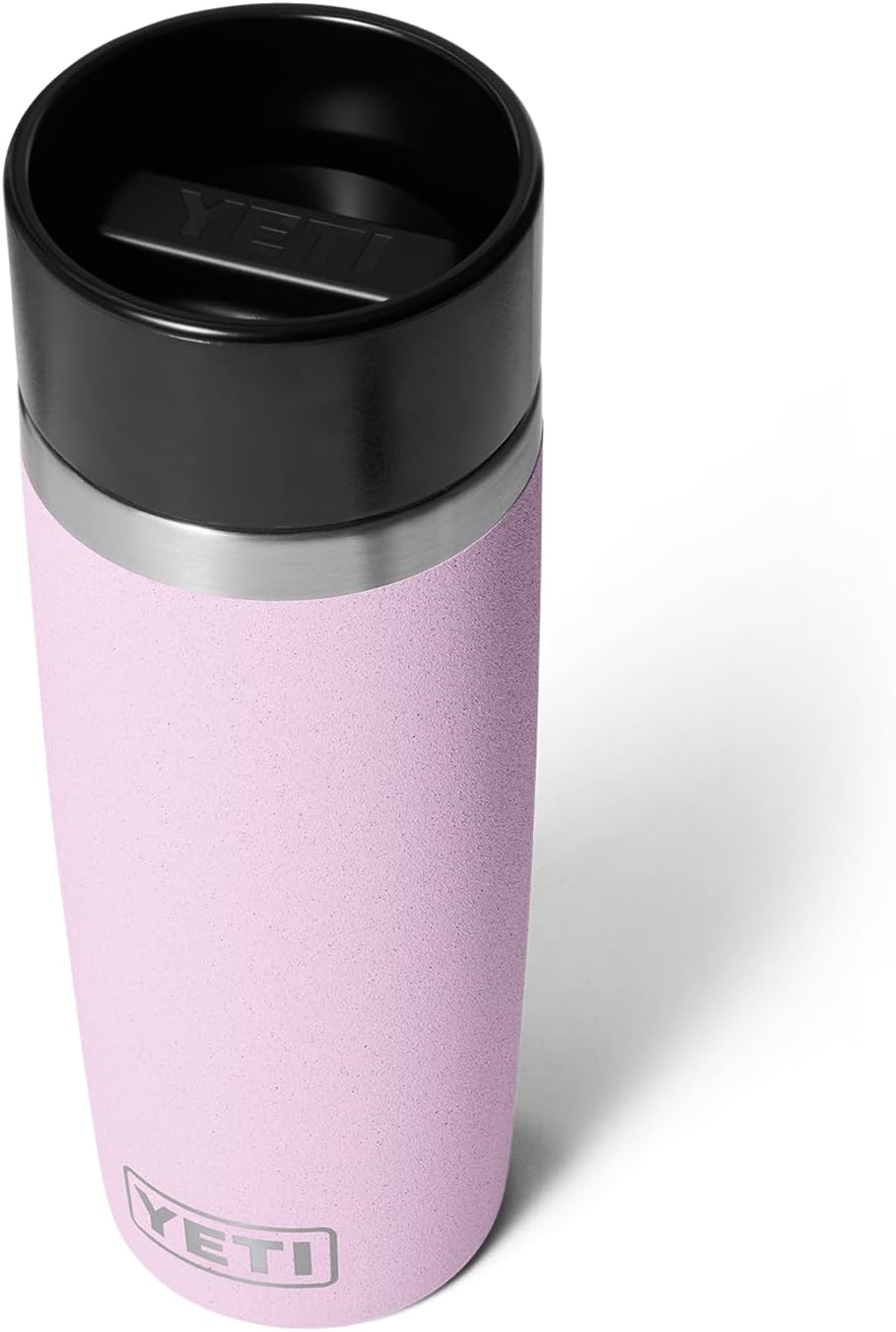YETI Rambler 16 oz Travel Bottle - Stainless Steel, Vacuum Insulated, Leakproof Commuter Cap | Cherry Blossom