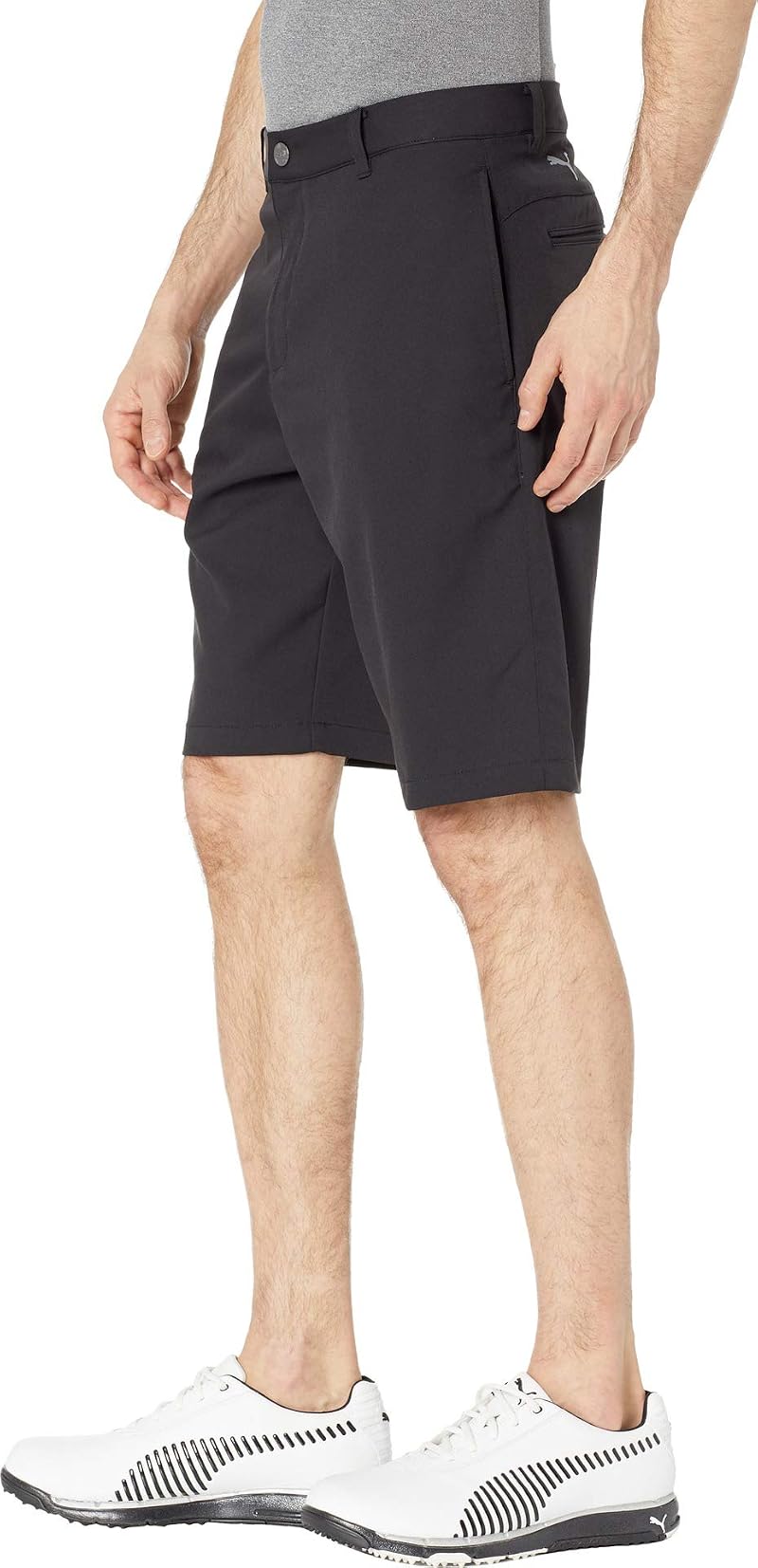 Puma Dealer Shorts - DryCell PWRSHAPE Moisture-Wicking, Black, 36