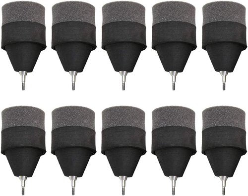 Eyourlife Foam Arrow Tips - 10 Pack Soft Sponge Arrowheads for LARP & Archery Beginners | Ideal for Outdoor Use