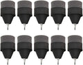 Eyourlife Foam Arrow Tips - 10 Pack Soft Sponge Arrowheads for LARP & Archery Beginners | Ideal for Outdoor Use