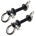 2 Pack Gym Equipment Attachments;Power Rack Attachments for Resistance Bands;O-Ring Attachment for Power Rack;Do All Kinds of Resistance-Band Workouts with Power Rack