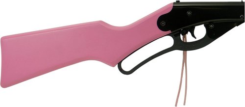 Daisy 1998 Pink Lever Action BB Air Rifle - All-Weather Synthetic Stock, 650 Shot Capacity, 350 FPS