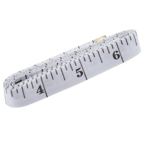 GDMINLO Soft Tape Measure - Flexible 60-Inch Body Sewing Ruler for Weight Loss & Medical Use | White