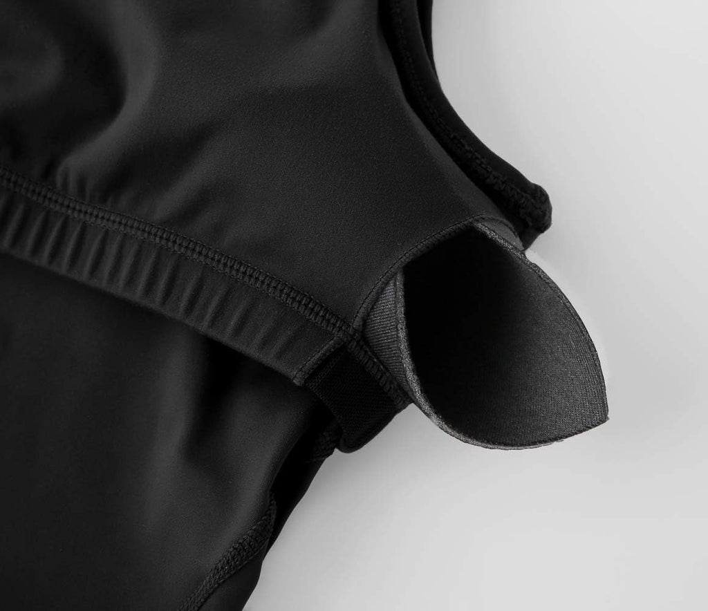 The Gym People Women's Longline Sports Bra - Wirefree, Padded, Medium Support