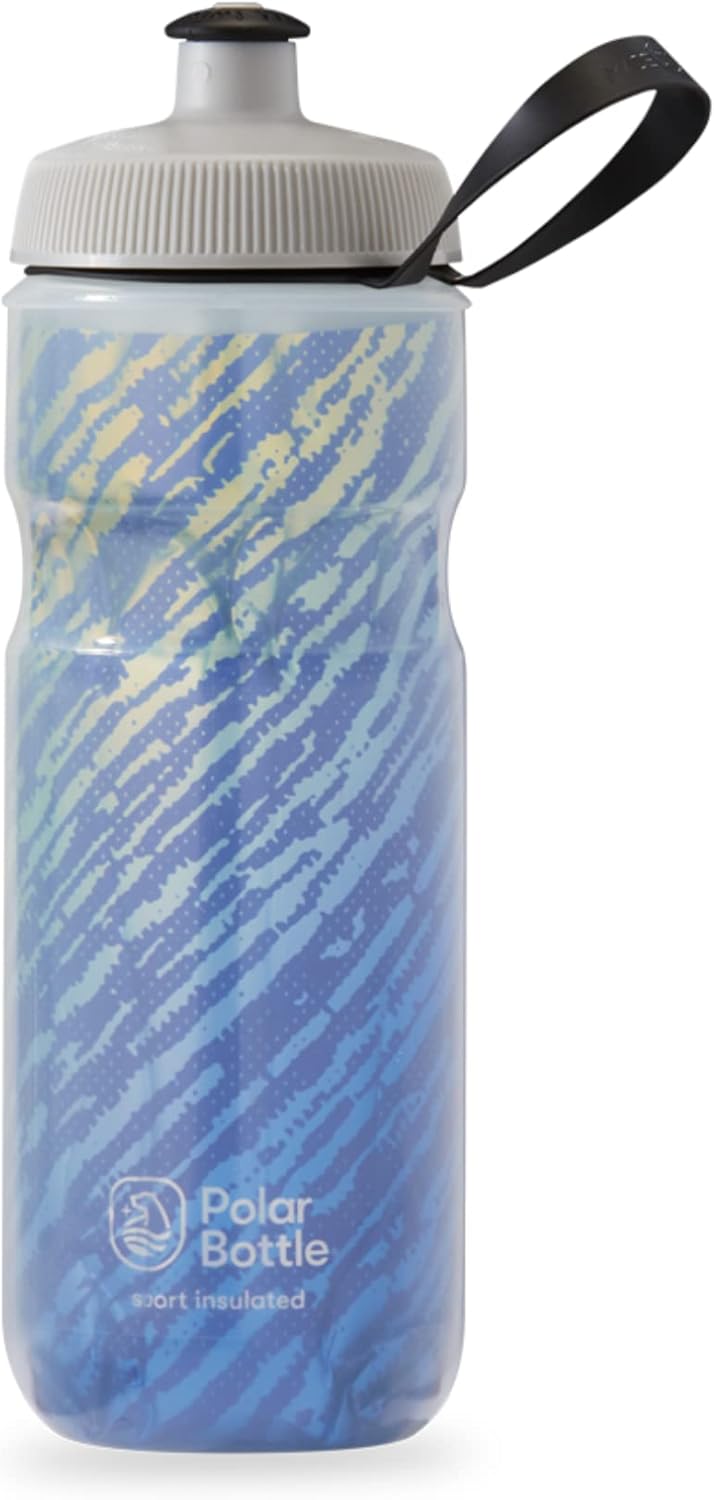 Polar Bottle Sport Insulated by HydraPak | Leak-Proof Water Bottles Keep Drinks Cool 2X Longer - 20oz & 24oz